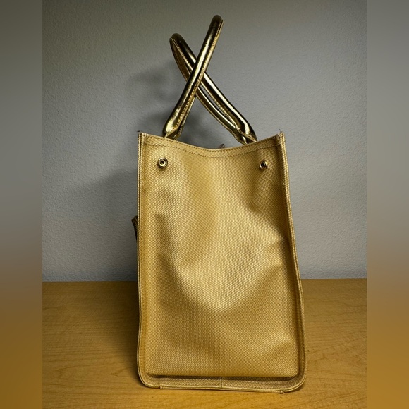 Brighton My Flat In London Royceton Jeweled Gold Shoulder Tote Bag - Picture 3 of 12